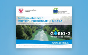 Projekt GORKI2 - Vrnimo vodo naravi