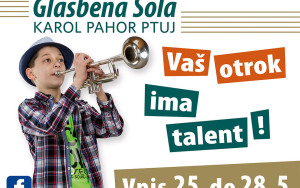 Jumbo plakat glasbena šola Karol Pahor Ptuj