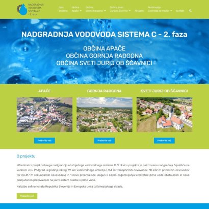 Nadgradnja vodovoda sistema C – 2. faza