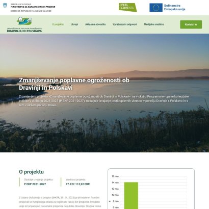 Zmanjševanje poplavne ogroženosti ob Dravinji in Polskavi